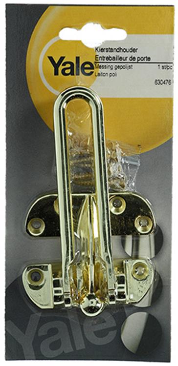 Yale 1019186 - 1kierstandhouder messing gepolijst | 5 stuks