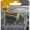 Yale 1019209 - deurspion 180° messing gepolijst ø12mm | 3 stuks