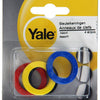 Yale 1019210 - 4 sleutelkenringen plast.vr vkt sleutels | 10 stuks