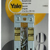 Yale 1019212 - 2 buisschuiven verzinkt 11x13mm 100mm | 5 stuks