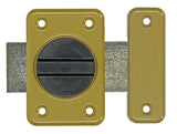 Yale 1019218 - 1 draaischuif + veer gelakt 45mm | 2 stuks - afbeelding 1