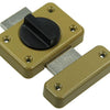 Yale 1019218 - 1 draaischuif + veer gelakt 45mm | 2 stuks