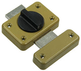 Yale 1019218 - 1 draaischuif + veer gelakt 45mm | 2 stuks - afbeelding 2