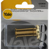 Yale 1019226 - deurspion 200° messing gepolijst ø14mm | 2 stuks