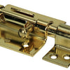 Yale 1019229 - 1 boksgrendel vermessingd 70mm | 5 stuks