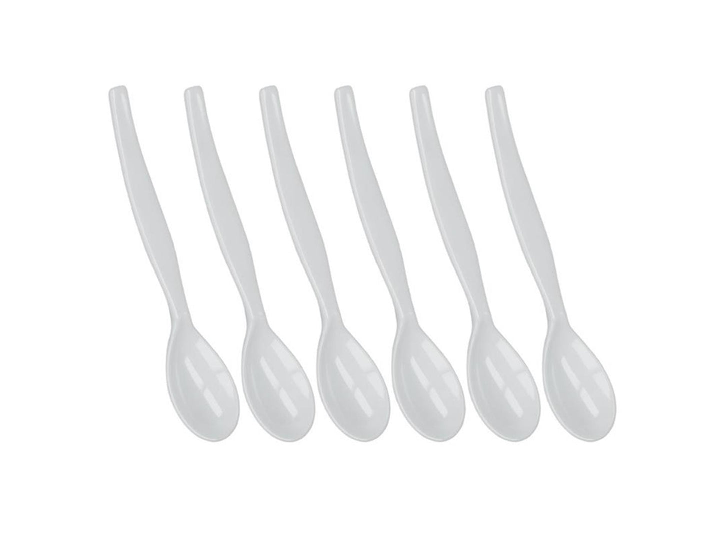 Metaltex eierlepels kunststof 12,5cm set a 6 stuks