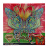 Grafix diamond painting op canvas | tijger | formaat 30x30cm | diamond painting pakket volledig | thema dieren | diamond painting op canvas | inclusief diamond painting pen en schudbakje | eindresultaat ophangen aan de muur