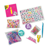 Ses creative unicorn - loom bedelarmbandjes - armbandjes maken - knutselen - voor meisjes vanaf 6 jaar - afbeelding 2