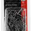 Mack 1017113 - nagel platte kop 90 gr 1,0 x 15 mm | 5 stuks