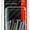 Mack 1017120 - nagel platte kop 100 gr 2,7 x 50 mm | 5 stuks