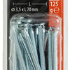 Mack 1017154 - nagel platte kop staal verzinkt 125 gr 3,5 x 70 mm | 5 stuks