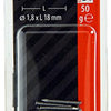Mack 1017197 - ruitnagel staal onbehandeld 50gr 1,8 x 18 mm | 10 stuks