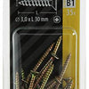 Mack 1017219 - spaanplaatschroef vz kop geelverz.35 st 3,0 x 30 mm | 10 stuks