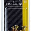 Mack 1017240 - spaanplaatschroef vz kop geelverz.26 st 4,5 x 16 mm | 10 stuks