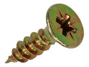 Mack 1017251 - spaanplaatschroef vz kop geelverz.20 st 5,0 x 20 mm | 10 stuks - afbeelding 1