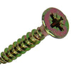 Mack 1017253 - spaanplaatschroef vz kop geelverz.15 st 5,0 x 30 mm | 10 stuks