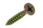 Mack 1017253 - spaanplaatschroef vz kop geelverz.15 st 5,0 x 30 mm | 10 stuks - afbeelding 1
