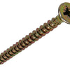 Mack 1017257 - spaanplaatschroef vz kop geelverz.10 st 5,0 x 50 mm | 10 stuks