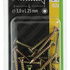 Mack 1017283 - spaanplschr.vzkop-zelfb. geelverz. 40 st 3,0 x 25 mm | 10 stuks