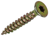 Mack 1017303 - spaanplschr.vzkop-zelfb. geelverz.18 st 4,5 x 30 mm | 10 stuks - afbeelding 1
