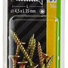 Mack 1017304 - spaanplschr.vzkop-zelfb. geelverz.16 st 4,5 x 35 mm | 10 stuks