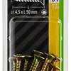 Mack 1017307 - spaanplschr.vzkop-zelfb. geelverz.12 st 4,5 x 50 mm | 10 stuks