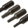 Mack 1017329 - torx schroefbit staal onbehandeld 4 st t10-15 20-25 | 10 stuks