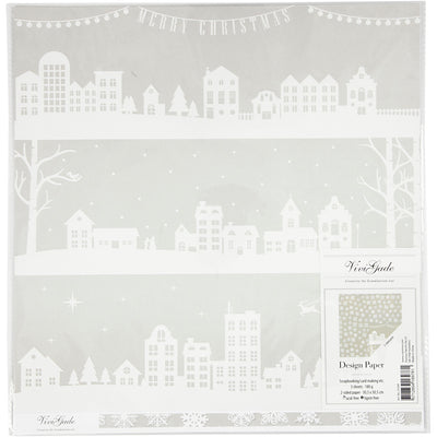 Https: www.cchobby.nl design-papier-huizen-en-sneeuwvlokken-vel-30-5x30-5-cm-180-gr-3-vel-1-doos