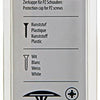 Mack 1017394 - afdekkapje vr pz schr.kunstst.wit 40 st pz 2 | 10 stuks
