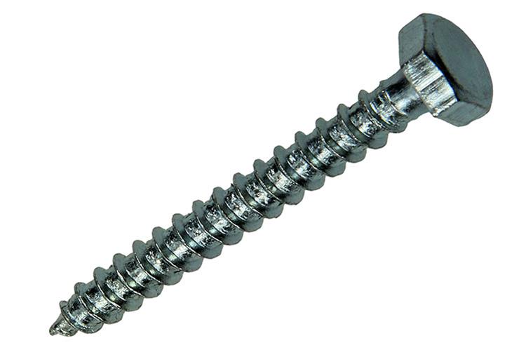 Mack 1017405 - houtdraadbout staal verzinkt 9 st 6 x 50 mm | 10 stuks