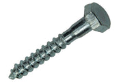 Mack 1017424 - houtdraadbout staal verzinkt 1 st 10 x 70 mm | 10 stuks - afbeelding 1