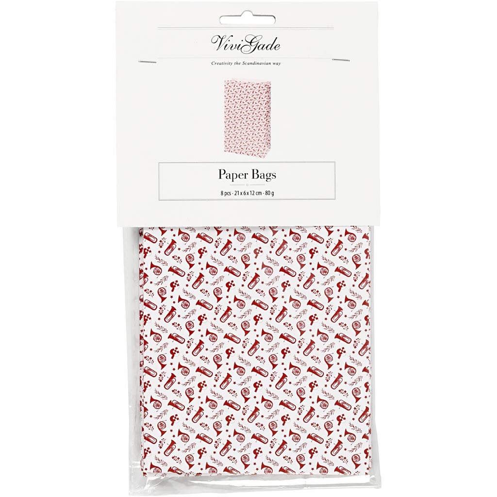 Https: www.cchobby.nl papieren-zakken-trompet-h-21-cm-afm-6x12-cm-80-gr-rood-wit-8-stuk-1-doos