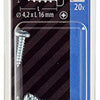 Mack 1017447 - zelftappende schroef cyl kop verz. 20st 4,2 x 16 mm | 10 stuks
