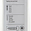 Mack 1017457 - zelftappende schroef cyl kop verz. 10st 5,5 x 19 mm | 10 stuks