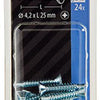 Mack 1017465 - zelfborende schroef vz kop verz. 24 st 4,2 x 25 mm | 10 stuks
