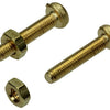 Mack 1019681 - metaalschroef cyl.kop + moer messing 8st m3 x 16 mm | 10 stuks