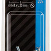Mack 1017490 - metaalschroef verz. kop + moer verz. 22st m3 x 25 mm | 10 stuks
