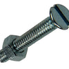 Mack 1017493 - metaalschroef verz. kop + moer verz. 16st m4 x 25 mm | 10 stuks