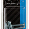 Mack 1017494 - metaalschroef verz. kop + moer verz. 14st m4 x 30 mm | 10 stuks