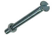 Mack 1017504 - metaalschroef verz. kop + moer verz. 8 st m5 x 50 mm | 10 stuks - afbeelding 1