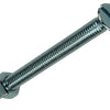 Mack 1017505 - metaalschroef verz. kop + moer verz. 7 st m5 x 60 mm | 10 stuks