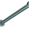 Mack 1017522 - metaalschroef cyl. kop + moer verz. 9 st m4 x 50 mm | 10 stuks