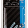 Mack 1017523 - metaalschroef cyl. kop + moer verz. 16 st m5 x 16 mm | 10 stuks