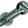 Mack 1017524 - metaalschroef cyl. kop + moer verz. 15 st m5 x 20 mm | 10 stuks
