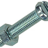 Mack 1017525 - metaalschroef cyl. kop + moer verz. 14 st m5 x 25 mm | 10 stuks