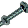 Mack 1017541 - kachelbout + moer staal verzinkt 18 st m4 x 25 mm | 10 stuks