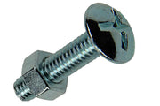 Mack 1017552 - kachelbout + moer staal verzinkt 8 st m6 x 25 mm | 5 stuks - afbeelding 1