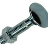 Mack 1017562 - houtbout + moer staal verzinkt12 st m5 x 25 mm | 5 stuks