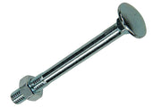 Mack 1017584 - houtbout + moer staal verzinkt1 st m8 x 80 mm | 10 stuks - afbeelding 1