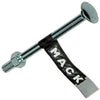 Mack 1017586 - houtbout + moer staal verzinkt1 st m8 x 100 mm | 10 stuks